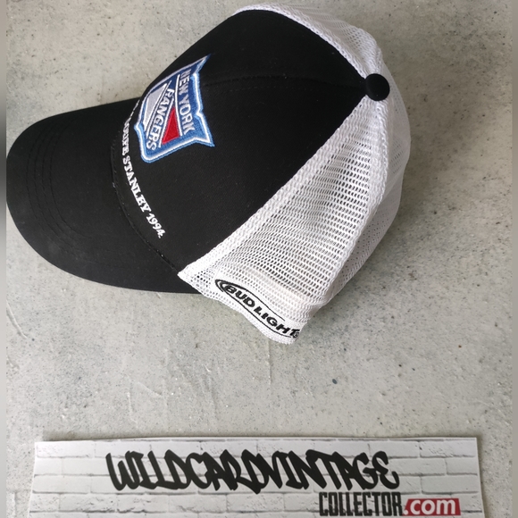 1994 Budweiser New York Rangers Stanley Cup hat Vs Vancouver Canucks - Picture 2 of 3